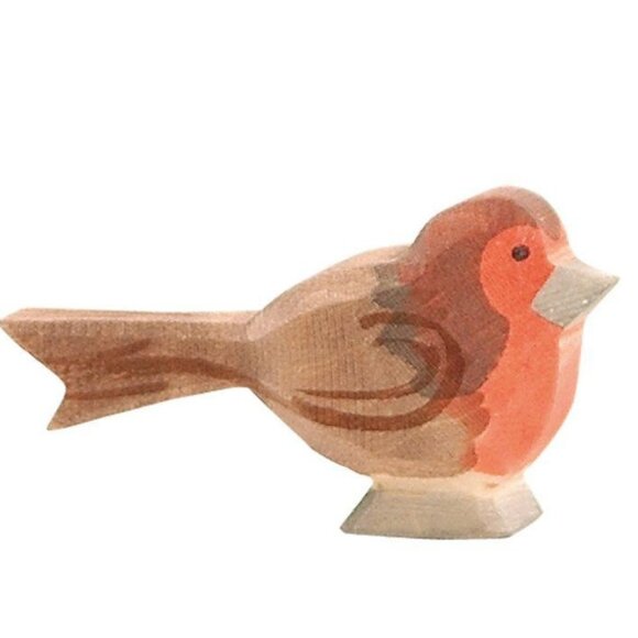 NWT Ostheimer Wooden Toy Robin - Picture 1 of 1